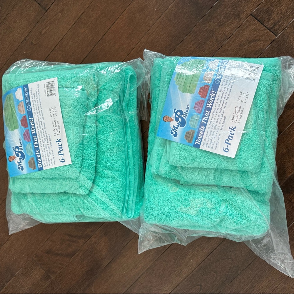 My Pillow towels!